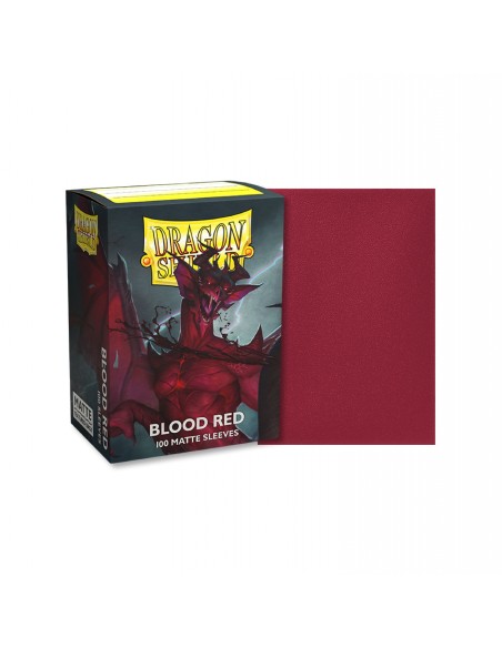 Dragon Shield Std Matte Sleeves Blood Red Simurag (100)