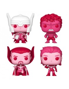 Valentines Pocket POP! Marvel 4-Pack 4 cm 2