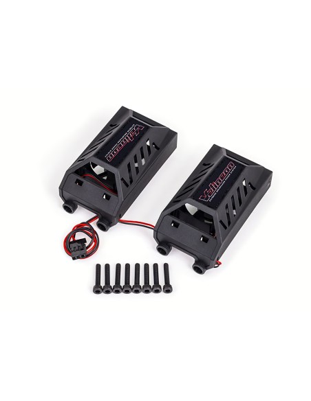 Dual cooling fan kit, low profile (with shroud) (fits #3491)