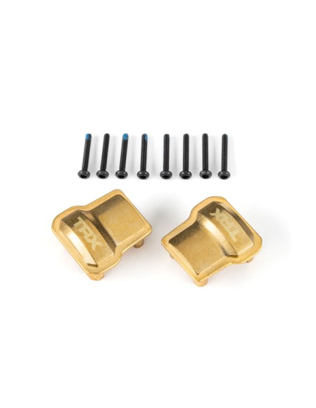Axle cover, brass (8 grams each) (2)