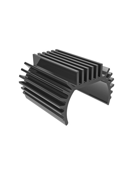 Heat sink, Titan 87T motor (6061-T6 aluminum, GRAY-anodized)