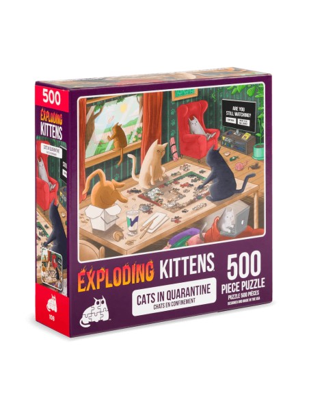 PUZZLE Exploding Kittens: CATS IN QUARANTINE (1000)