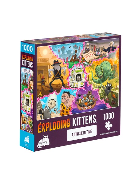 PUZZLE Exploding Kittens: A TINKLE IN TIME (1000)