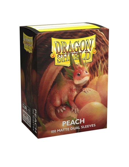 Dragon Shield Sleeves DUAL MATTE (100) Peach