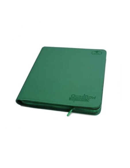 Ultimate Guard Zipfolio 480 24-Pocket Xenoskin Quadrow Green