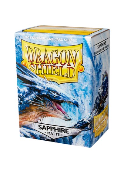 Dragon Shield Sleeves MATTE (100) Sapphire