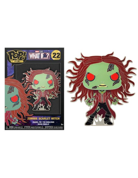POP! Marvel: What If - Enamel Pin Zombie Scarlet Witch 22