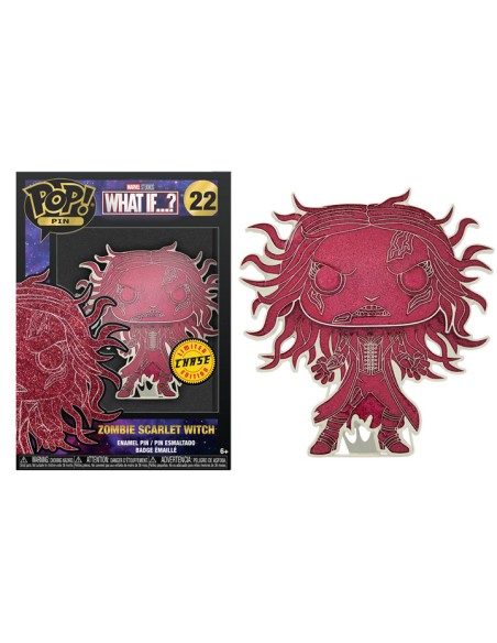 POP! Marvel What If Enamel Pin Zombie Scarlet Witch 22 Chase
