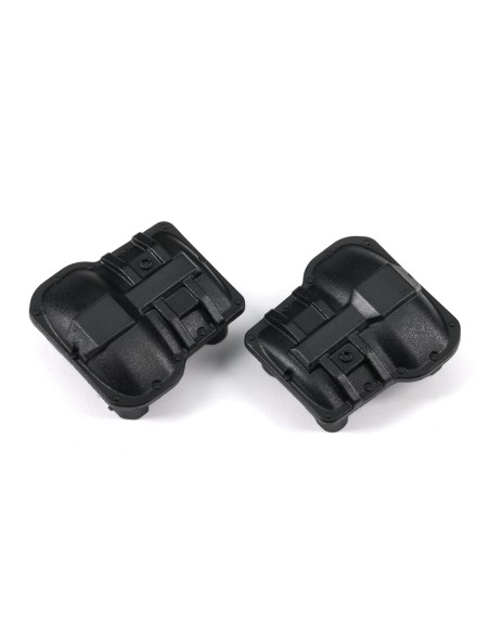 Differential cover, front or rear (black) (2)
