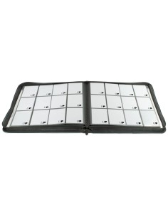 UP Zippered 12-Pocket PRO-Binder Silver 2