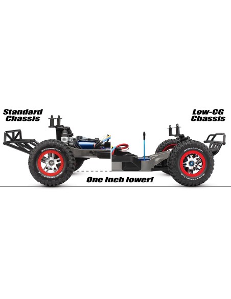 Chassis conversion kit, low CG (Slash 4x4)