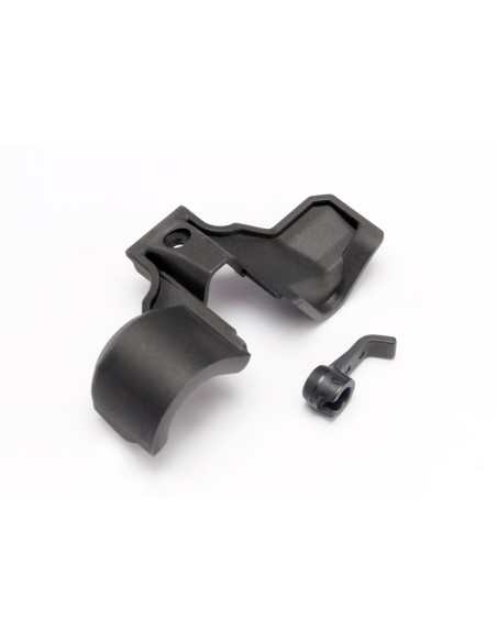 Cover, gear motor wire hold-down clip (Black)
