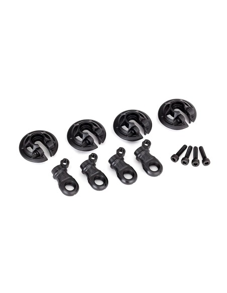 Spring retainers, lower (captured) (4)/ 2.5x10 CS (4)