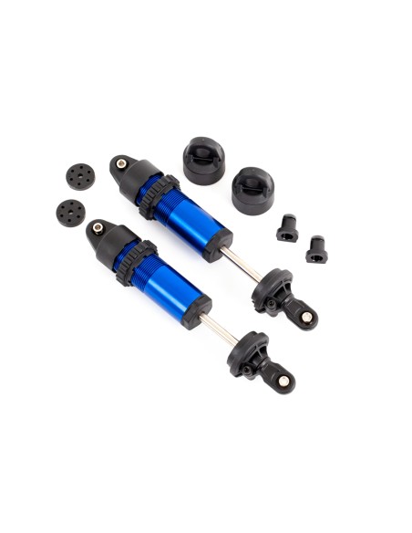 Shocks, GT-Maxx, aluminum (blue-anodized) (2)