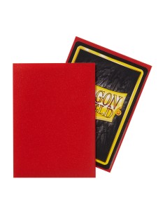 Dragon Shield Matte Small Classic Crimson Sleeves 2
