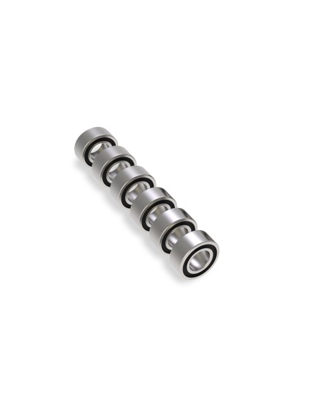 Ball bearing kit, transmission, black rubber sealed