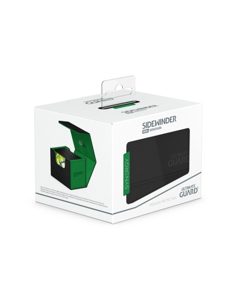 Ultimate Guard Sidewinder 100+ XenoSkin SYNERGY Black/Green