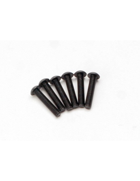 Screws, 4x20mm button-head machine (hex drive) (6)