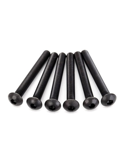 Screws, 4x35mm button-head machine (hex drive) (6)