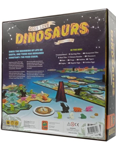 Gods Love Dinosaurs - Caixa Danificada