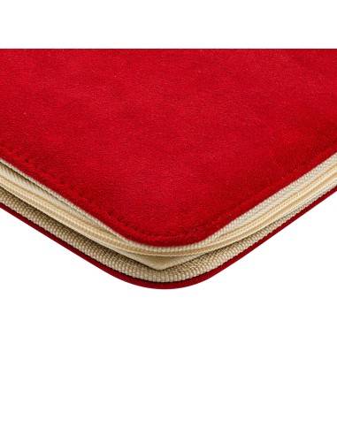 UP - Vivid Deluxe 9-Pocket Zippered PRO-Binder: Red