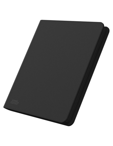 Ultimate Guard Zipfolio 480 24-Pocket Xenoskin Quadrow Black