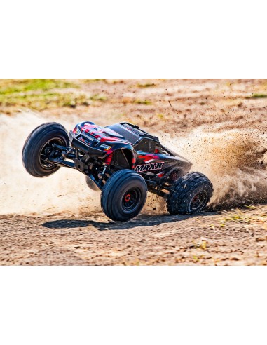 Maxx: 1/10 4S Brushless Monster Truck WIDEMAXX RED
