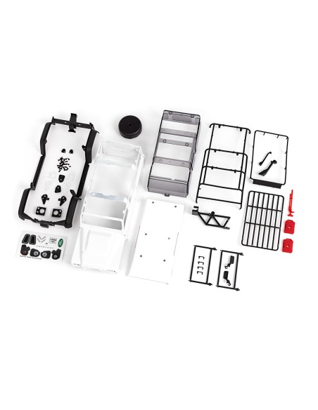 Body, Land Rover Defender White