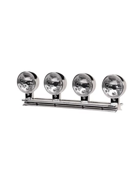 Light bar, chrome (housing & lens only)