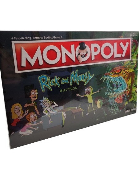 Monopoly Rick and Morty (EN) - Caixa Danificada