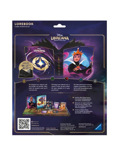 Disney Lorcana The Evil Queen Card Portfolio