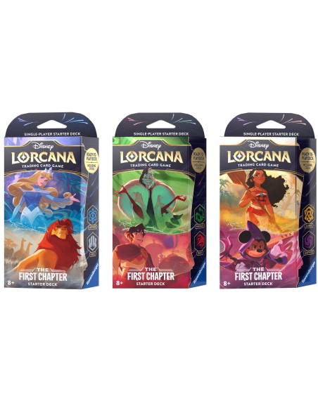 Disney Lorcana Starter Deck The First Chapter EN