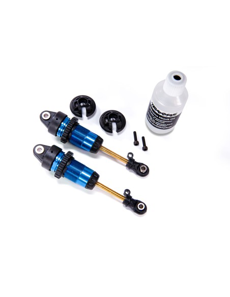 Shocks, GTR long Blue-anodized, PTFE-coated bodies with Ti)