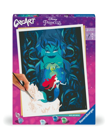 CreArt - Arielle e Ursula - Paint by numbers