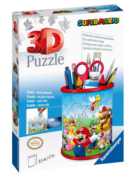 Ravensburger 3D Puzzle Pencil Holder - Super Mario 54pc