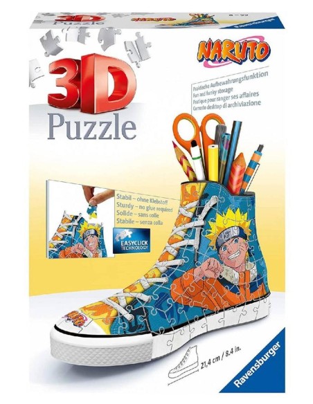Ravensburger 3D Puzzle Pencil Holder - Naruto Sneaker 108pc