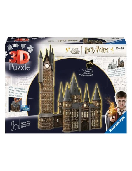 Puzzle 3D Harry Potter Astronomy Tower Night Edition 540Pc