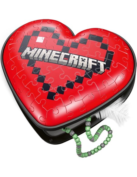 Ravensburger 3D Puzzle Heart Minecraft 54pc
