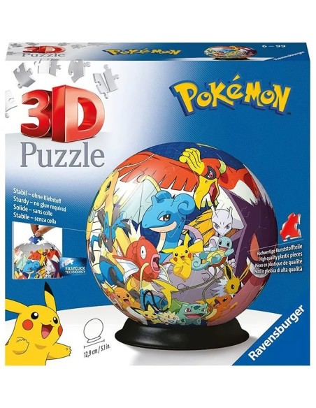 Ravensburger 3D Puzzle-Ball - Pokémon 72pc