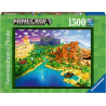 World of Minecraft - 1500 Pieces - Jigsaw Puzzle Challenge