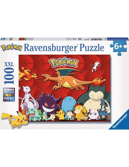 Ravensburger Puzzle - Pokemon XXL ver.2 - 100pc