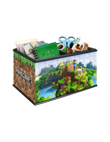 Ravensburger 3D Puzzle Storage Box - Minecraft 216pc