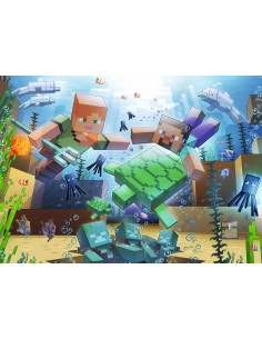 Ravensburger Puzzle -Minecraft Mosaic - 1000pc 2