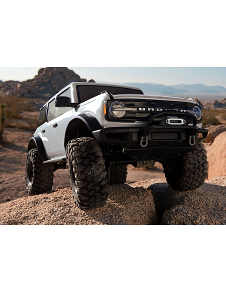TRX4 2021 Ford Bronco 4WD Crawler Silver