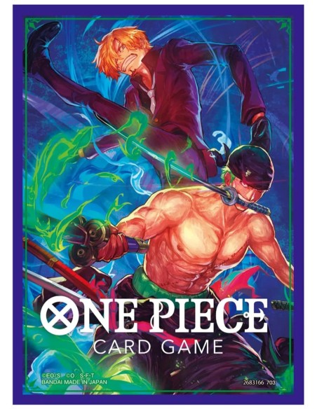One Piece Card Game Official Sleeves ZORO & SANJI