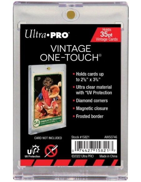 Vintage Card UV One-Touch Magnetic Holder