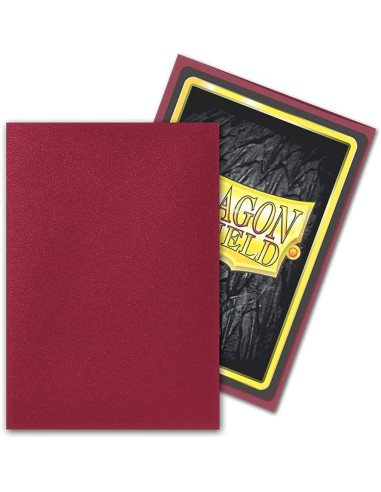 Dragon Shield Matte Small Sleeves - Blood Red (60 Sleeves)