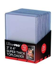 UP - 3" X 4" THICK 75PT TOPLOADER