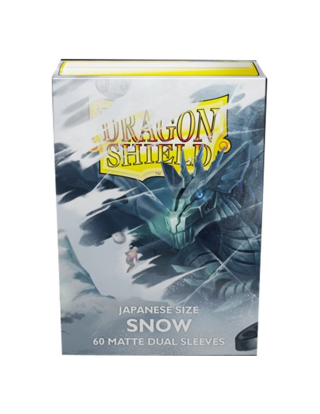 Dragon Shield Matte Small Sleeves - Snow (60 Sleeves)