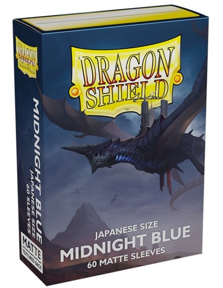 Dragon Shield Matte Small Sleeves - Midnight Blue (60 Sleeve